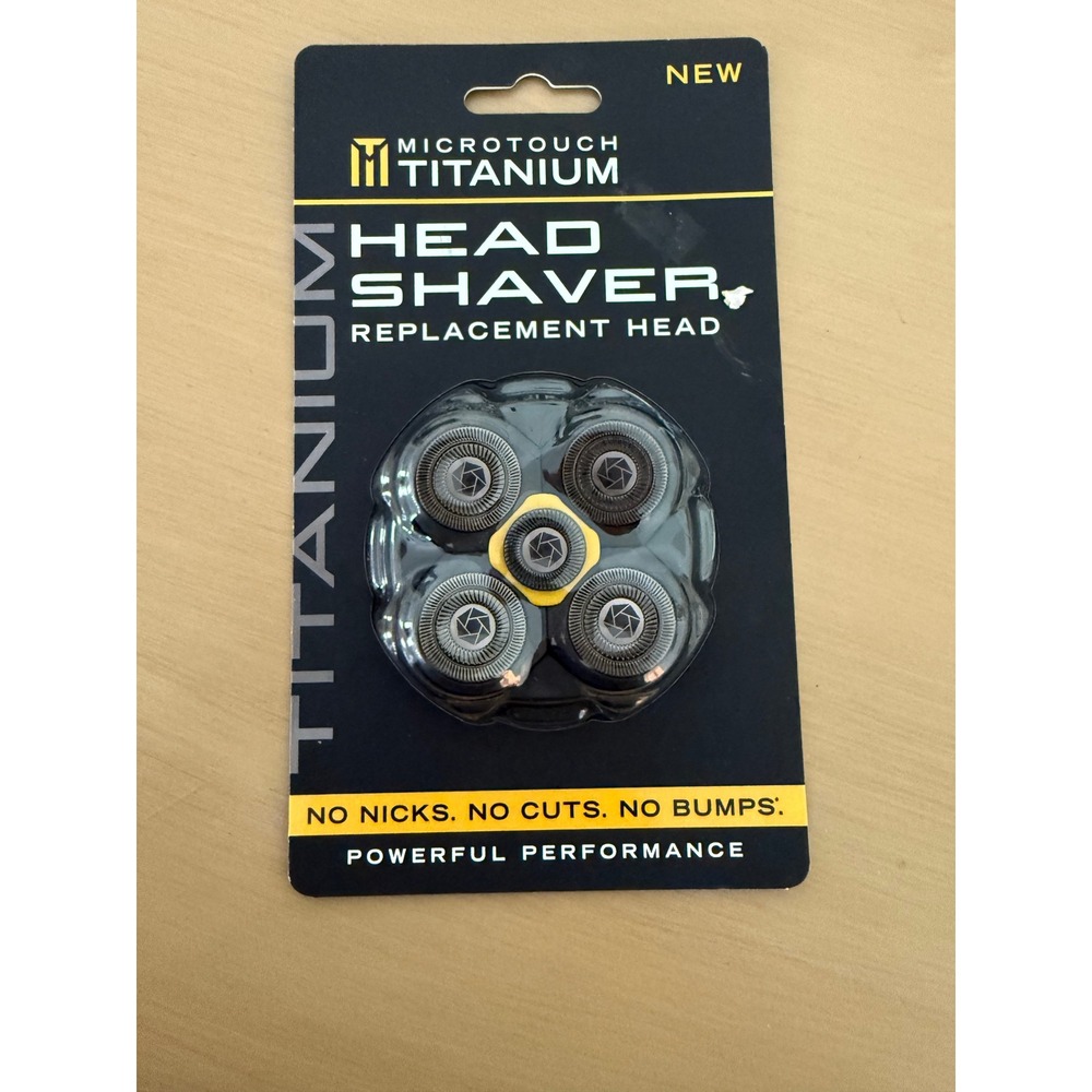 MicroTouch Titanium Head Shaver Replacement Head New